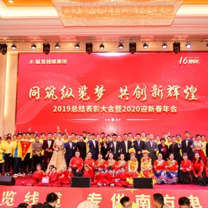 同筑縱覽夢，共創(chuàng)新輝煌——縱覽集團(tuán)2019年總結(jié)表彰大會暨2020年迎新春年會圓滿成功 . ...